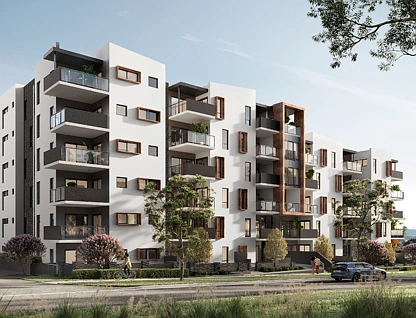 Aster, Corner John Gorton Drive & Southcott Vie, Coombs, Molonglo Valley District, 1房, 1浴, Apartment