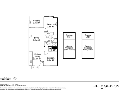 301/47 Nelson Place, Williamstown, South West Melbourne, 2 غرف, 2 حمامات, Apartment