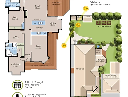 27 Flame Robin Drive, Langwarrin, VIC 3910, 4 ਕਮਰੇ, 2 ਬਾਥਰੂਮ, House