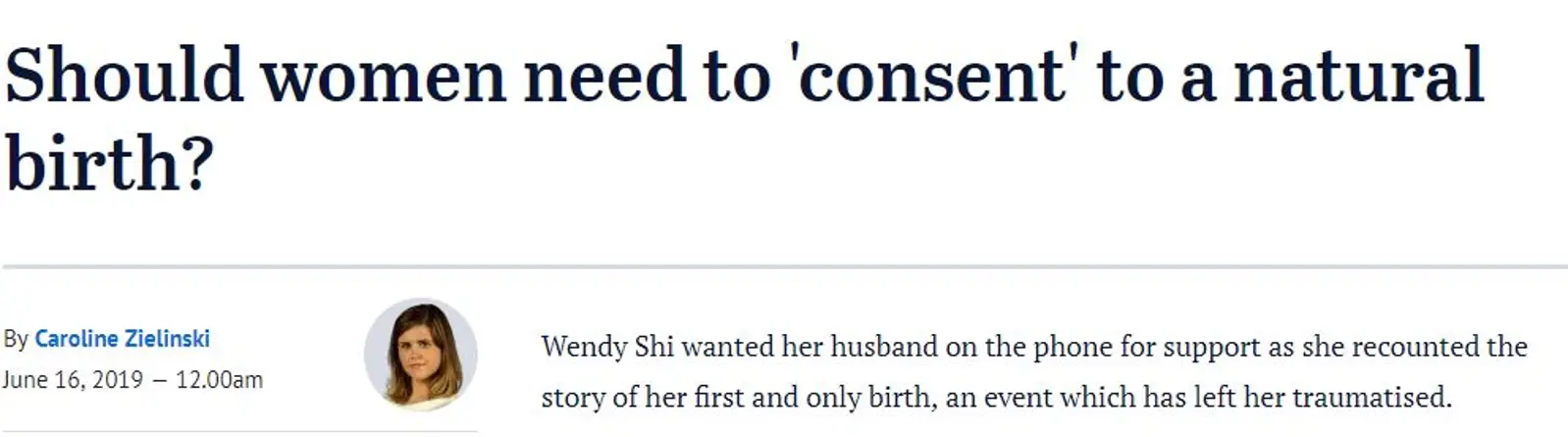 我不敢再生孩子了!华人妈妈在澳洲医院遭受巨大痛苦,就因医生擅自做了这个决定...