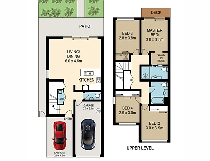 68/25 Northmarque Street, Carseldine, Brisbane - Northern Region , 4 Kuwarto, 2 Banyo, Townhouse