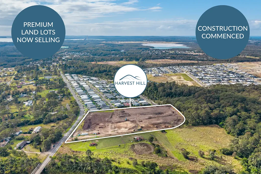 Wyee Harvest Hill at Wyee Now Selling - A New Residential Estate in a Thriving Growth Corridor.