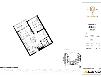 623/5 Gladstone Street, Merrylands, Parramatta (Northwest suburbs), 1 غرف, 1 حمامات, Apartment