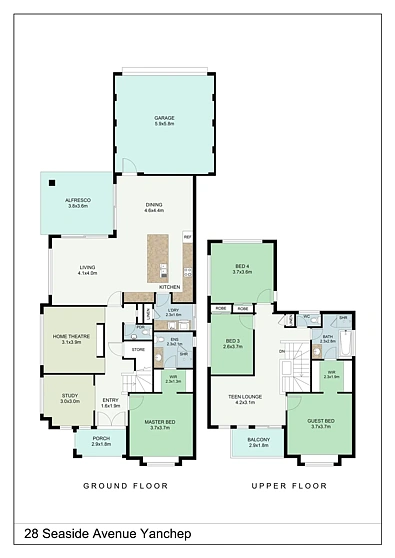 28 Seaside Avenue, Yanchep, WA 6035, 4房, 2浴, 独立屋