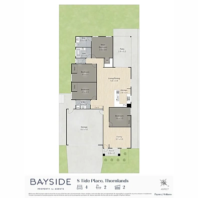 8 Tide Place, Thornlands, QLD 4164, 4 phòng ngủ, 2 phòng tắm, House