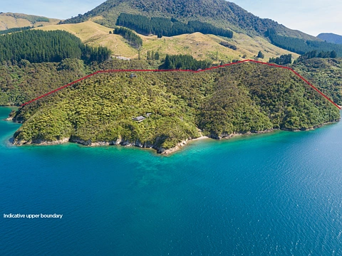 Marlborough Sounds  Six sections for sale - Waterfront opportunity