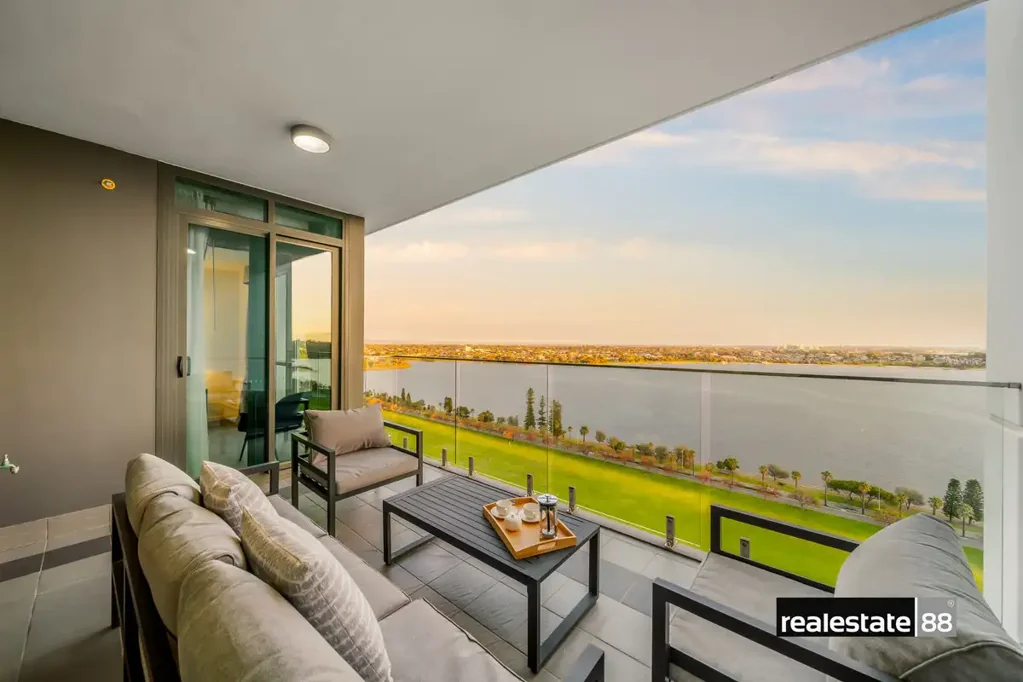 East Perth 3ਬੈੱਡਰੂਮ Adagio Sub-Penthouse | Rare Riverfront Offering