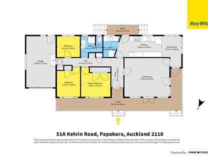 51A Kelvin Road, Papakura, Papakura, 3房, 2浴, House
