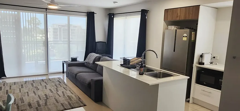 Fully airconditioned for a 2B2B Apartment in the centre of Garden City Hub