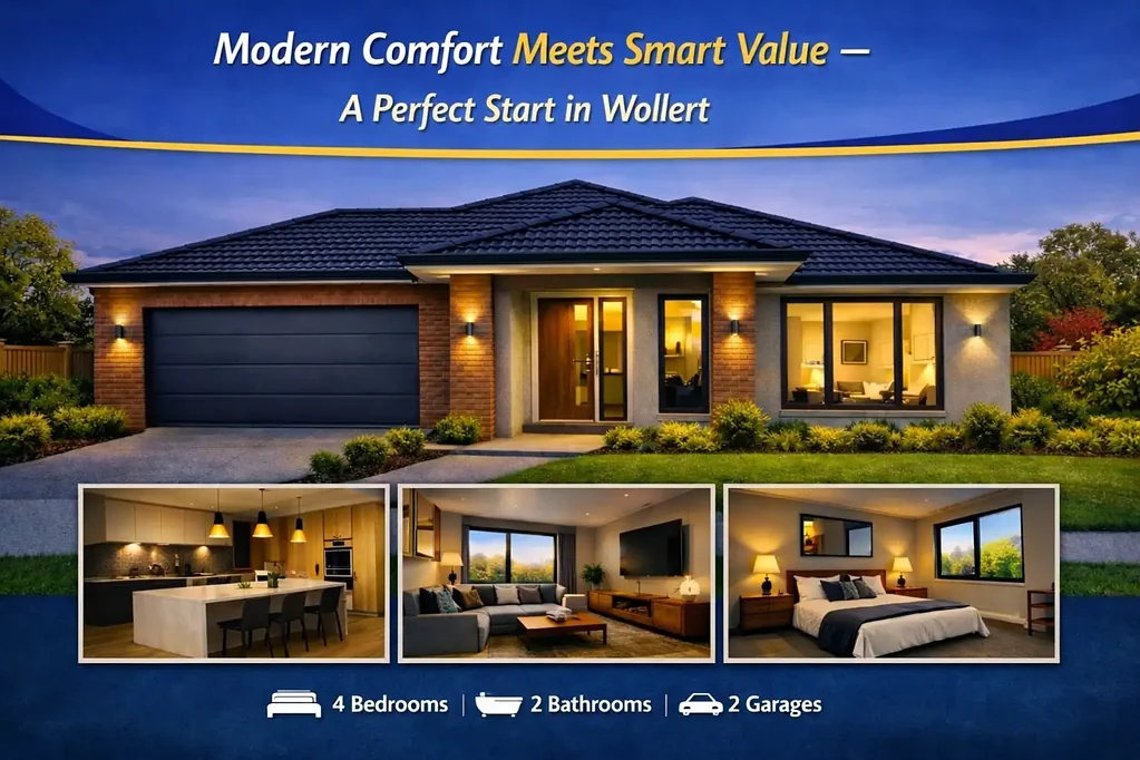 Wollert 4部屋 Modern Comfort Meets Smart Value — A Perfect Start in Wollert