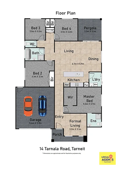 Adres Weerhou, Tarneit, VIC 3029, 4 slaapkamers, 2 badkamers, House