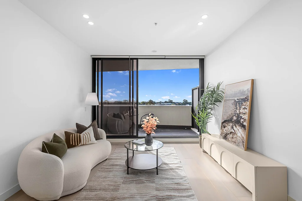 Hurstville 1房 Hurstville中心便捷公寓 宽敞北向阳台 现代厨房设计 基础设施齐全 安全电梯入口 公校区理想选择 North-Facing Apartment with Expansive Balcony in the Heart of Hurstville
