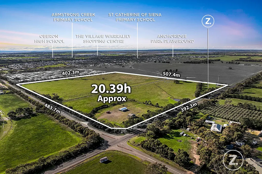 Armstrong Creek  Prime 50.38-Acre Strategic Landholding on the Edge of Armstrong Creek's Urban Growth Corridor
