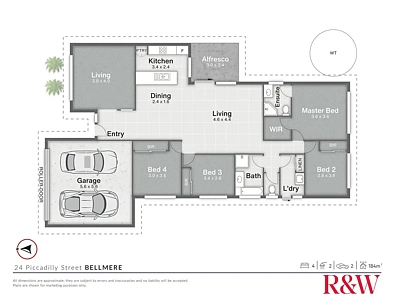 24 Piccadilly Street, Bellmere, QLD 4510, 4 slaapkamers, 2 badkamers, House