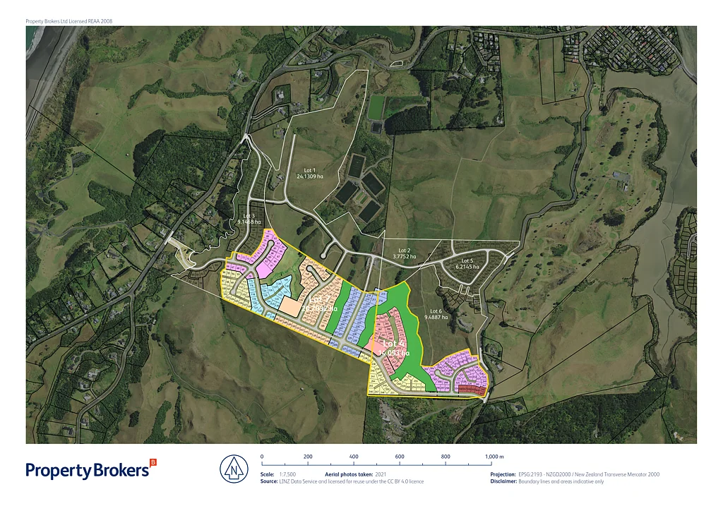 Raglan Raglan - Greenfield subdivision