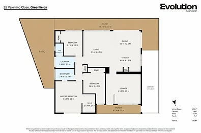 25 Valentino Close, Greenfields, WA 6210, 3 Bedrooms, 1 Bathrooms, House