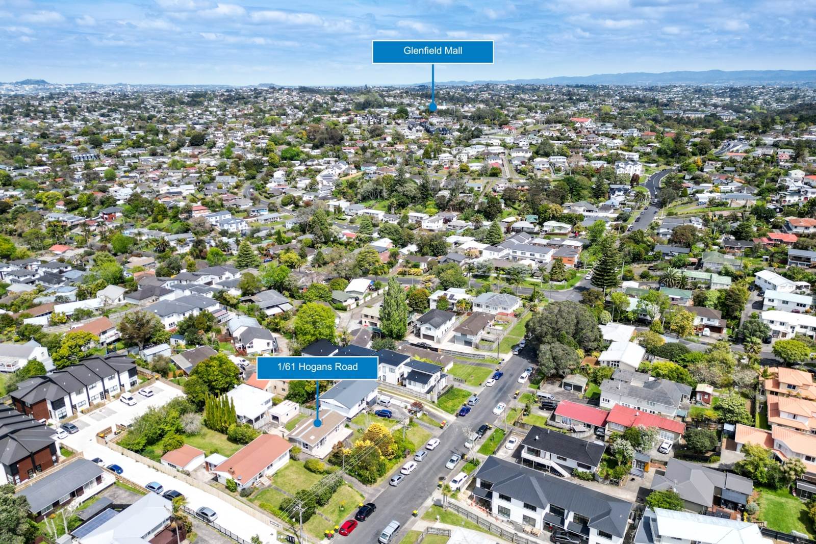 1/61 Hogans Road, Glenfield, Auckland - North Shore, 2房, 1浴, House