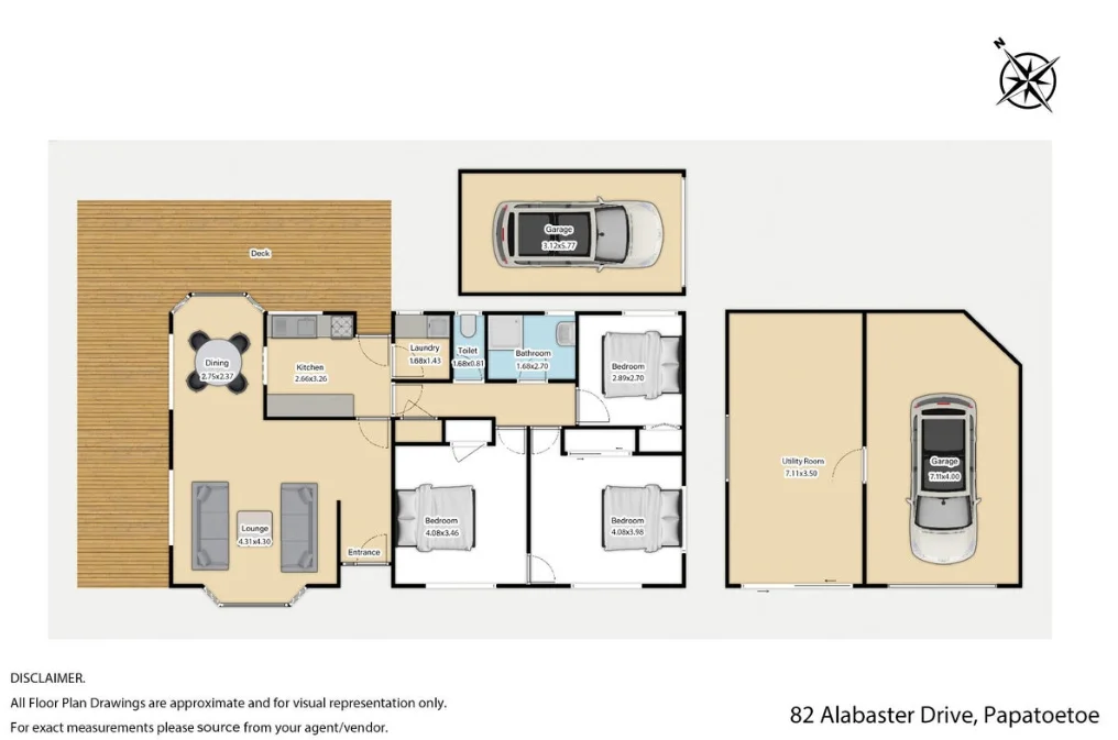 82 Alabaster Drive, Papatoetoe, Manukau City, 3 Schlafzimmer, 1 Badezimmer, House