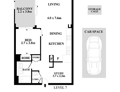 Level 15/1510/1 Network Place, North Ryde, Upper North Shore, 1 कमरे, 1 बाथरूम, Apartment
