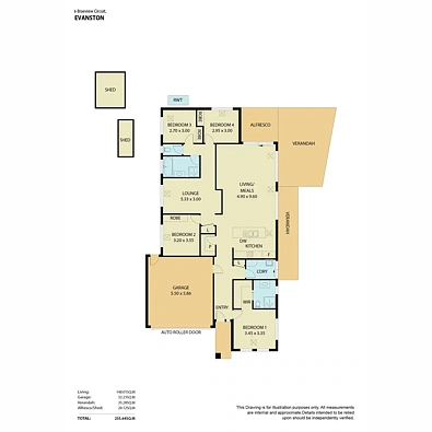 6 Braeview Circuit, Evanston, SA 5116, 4 Bedrooms, 2 Bathrooms, House