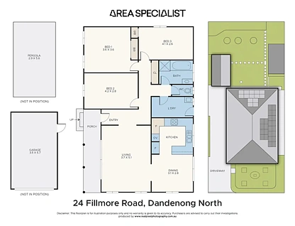 24 Fillmore Road, Dandenong North, VIC 3175, 3 ਕਮਰੇ, 1 ਬਾਥਰੂਮ, House