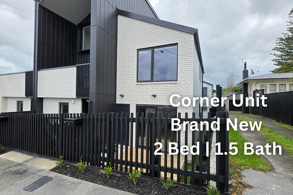 Brand new 2 bed plus study 1.5 bath