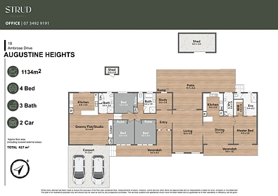 18 Ambrose Drive, Augustine Heights, QLD 4300, 4房, 3浴, House