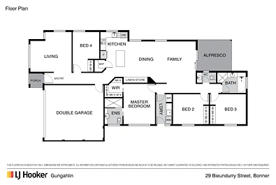 29 Bieundurry Street, Bonner, ACT 2914, 4 Schlafzimmer, 2 Badezimmer, House