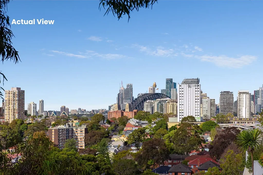 Neutral Bay 3कमरा Peaceful, elevated parkside setting with views, close to all amenities