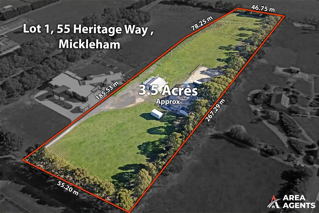 Mickleham 3.5英亩广阔天地 优质空置地块 大型棚屋实用 宁静半乡村氛围 城市便利触手可及 Prestigious 3.5 Acres in the Heart of Mickleham – Build Your Dream Lifestyle