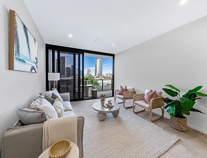 404/48 Ventura Road, Mermaid Beach, Gold Coast, 3部屋, 2バスルーム, Apartment