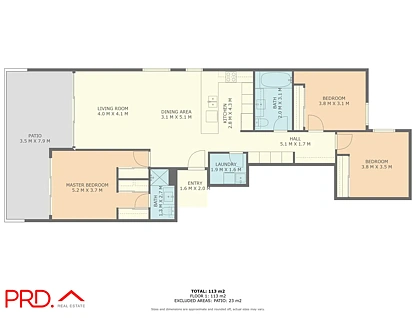 35/61 Donald Street, Nelson Bay, Hunter, 3部屋, 2バスルーム, Apartment