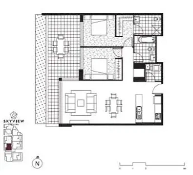 地址保密, Castle Hill, NSW 2154, 2房, 2浴, Apartment