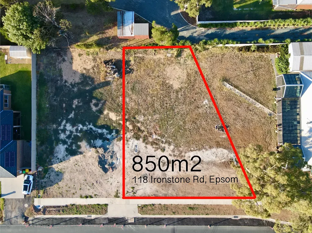 Epsom Prime 850m2 fully fenced allotment in Epsom
