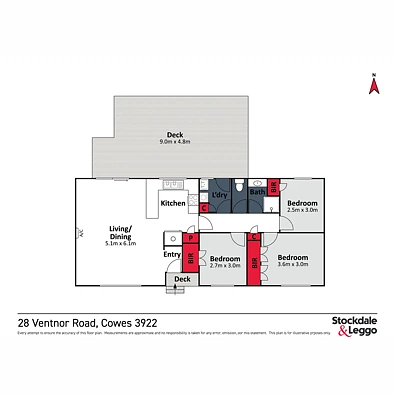 28 Ventnor Road, Cowes, VIC 3922, 3 slaapkamers, 1 badkamers, House