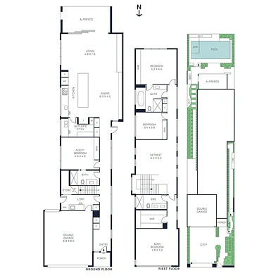 8 Grosvenor Street, Brighton, VIC 3186, 4 habitaciones, 3 baños, House