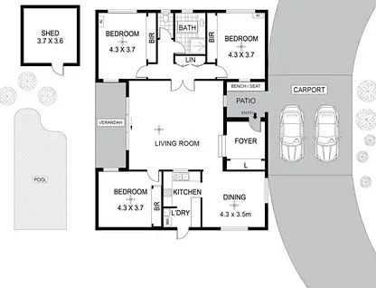 17 Bald Circuit, Alawa, NT 810, 3 Schlafzimmer, 1 Badezimmer, House