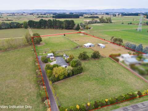 Bunnythorpe 3房  What a location! Super lifestyle living!