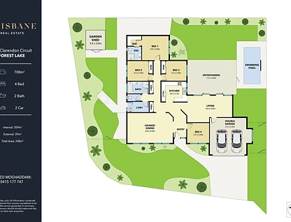 127 Clarendon Circuit, Forest Lake, Brisbane Western Region, 4 ਕਮਰੇ, 2 ਬਾਥਰੂਮ, House