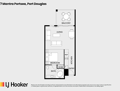 77 Portsea/70-76 Davidson Street, Port Douglas, Cairns, 1 غرف, 1 حمامات, Unit