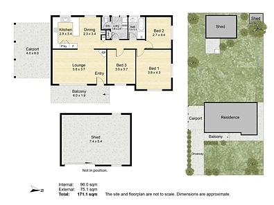 37 Goomalling Road, Northam, WA 6401, 3 Schlafzimmer, 1 Badezimmer, House