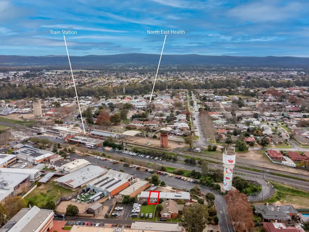 Wangaratta 2房  Easy living. Central location.