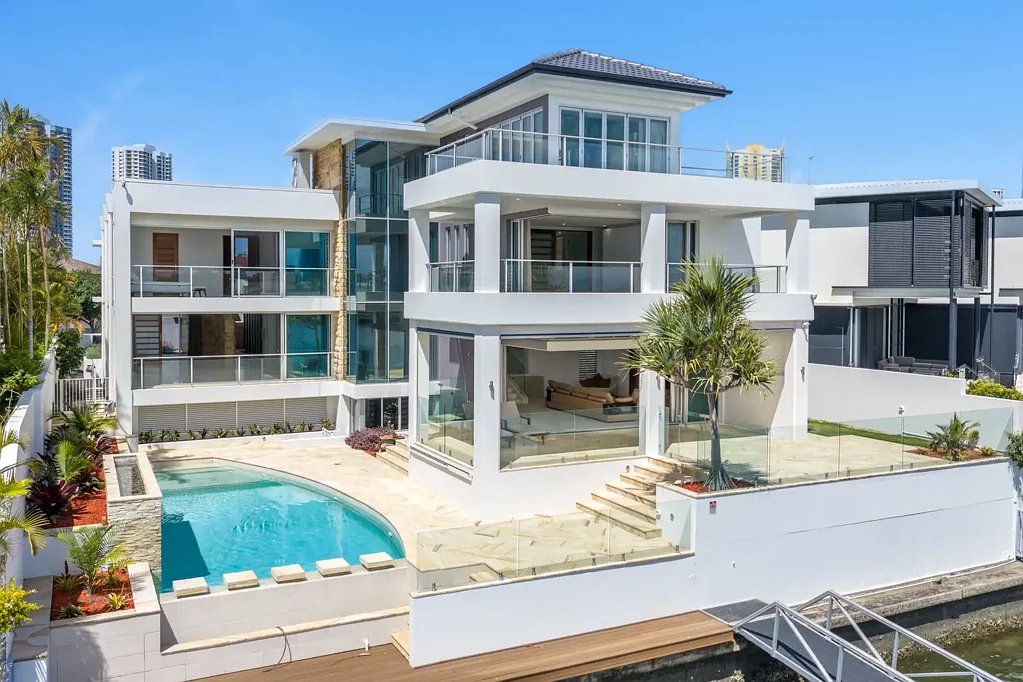 Surfers Paradise 5غرفة نوم Landmark Architectural Main River Residence