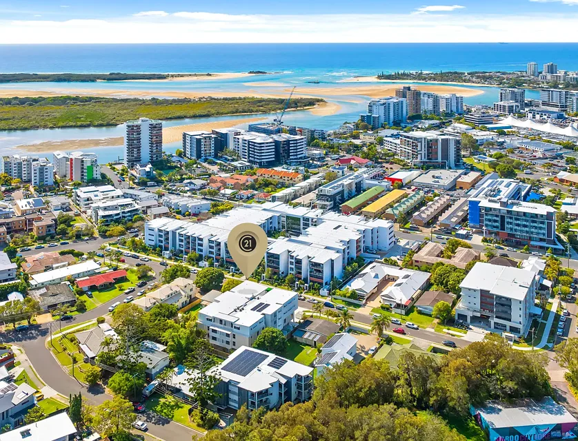 102/18-20 Wright Street, Maroochydore, Sunshine Coast, 3房, 2浴, Unit