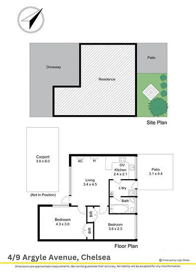 4/9 Argyle Avenue, Chelsea, VIC 3196, 2 chambres, 1 salles de bain, Unit