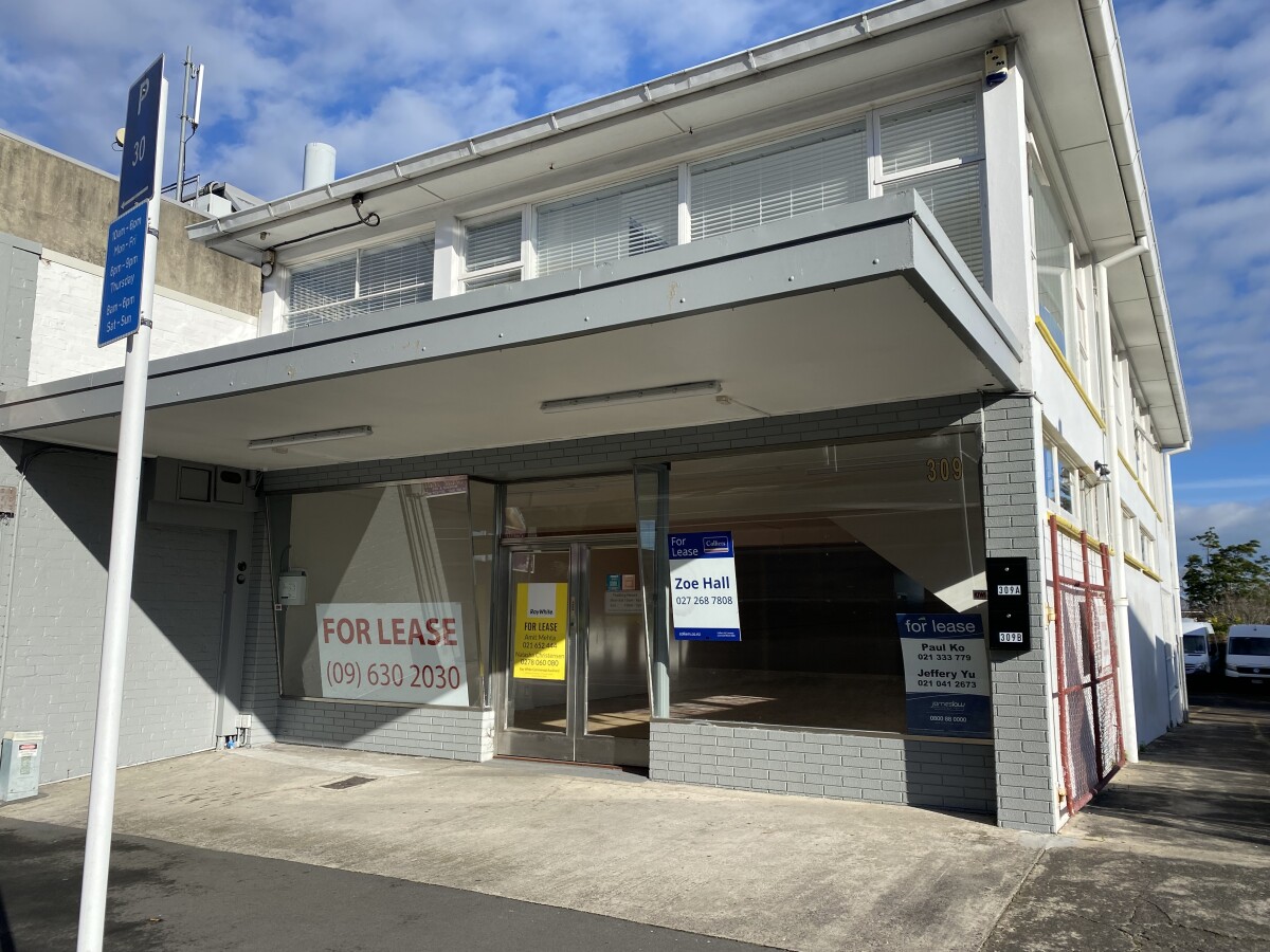 309 Dominion Road, Mount Eden, Auckland, 3 غرف, 0 حمامات, Retail Premises