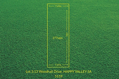 Happy Valley Lot 3, 13 Woodhall Drive, Happy Valley | Modern Living, Master planned Potential