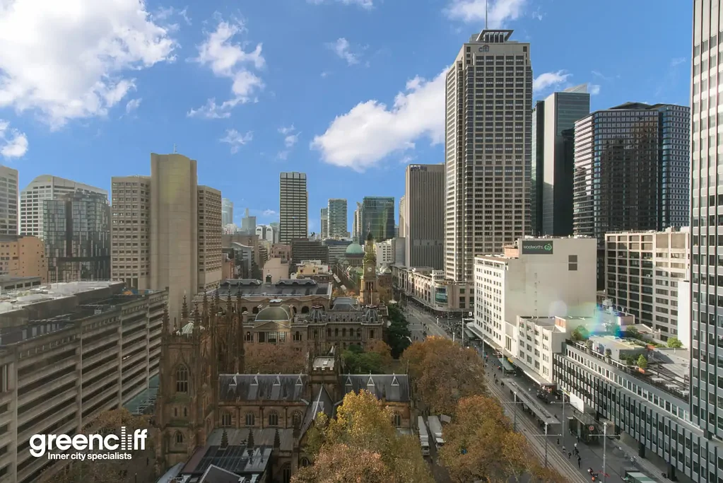 Sydney 2Kwarto North-Facing Two-Bedroom Plus Study with Elevated City Views