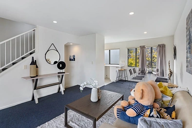 Three bedroom townhouse with peaceful outlook