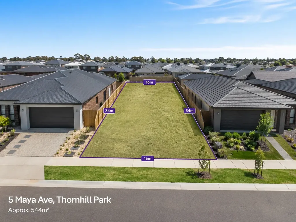 Thornhill Park Prime 544m² Block – Build Your Dream Home in Thornhill Park
